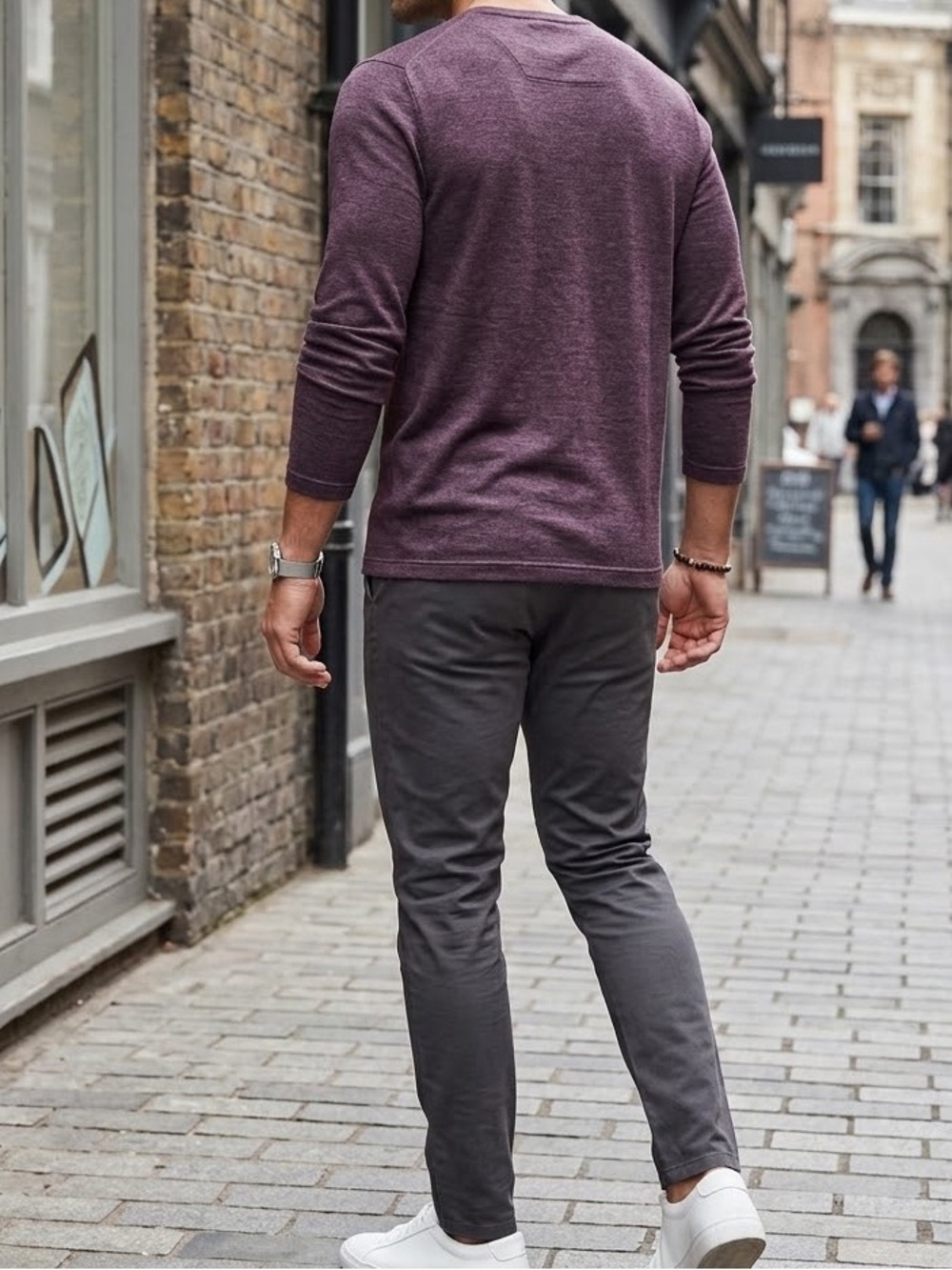 John Varvatos Long Sleeve Crew